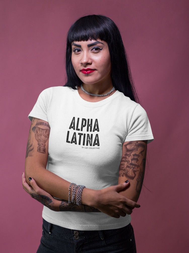 Alpha Latina Ultra Soft Short Sleeve Tee