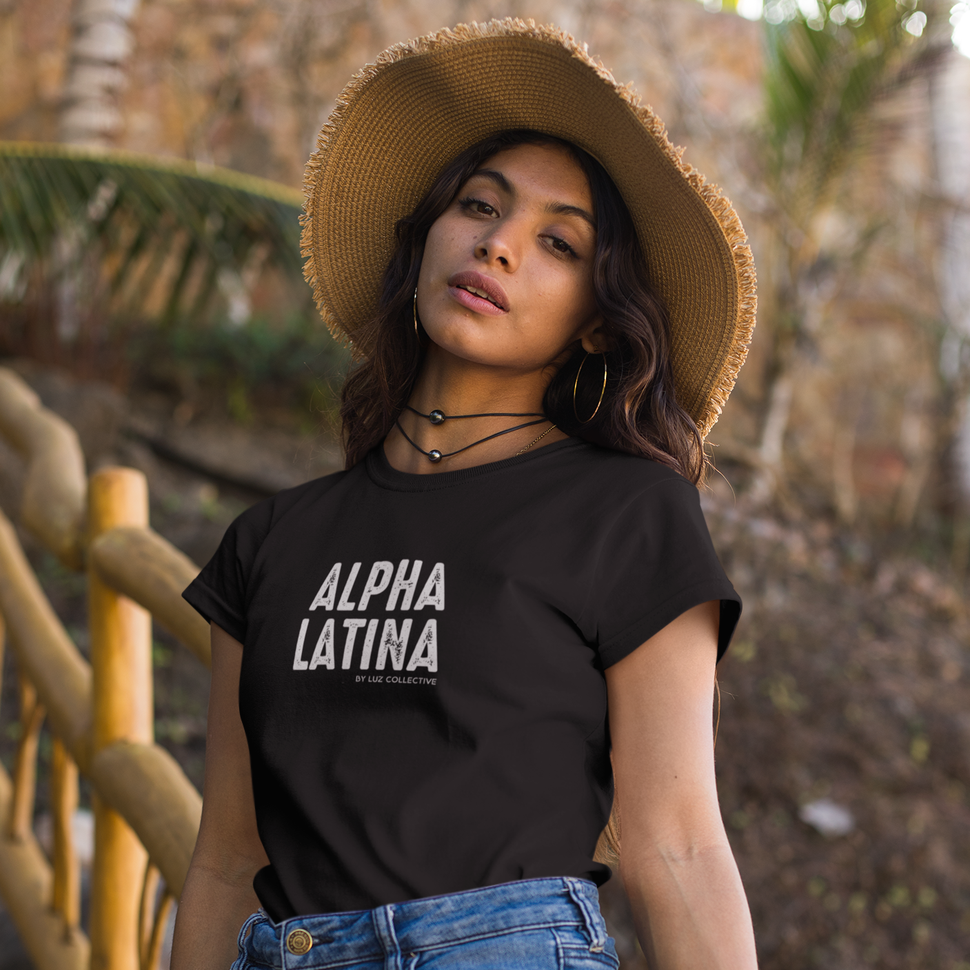 Alpha Latina Ultra Soft Short Sleeve Tee